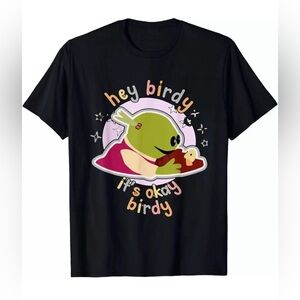 New Nanalan “Hey Birdy It's Okay Birdy” Graphic Tshirt On Bella Canvas 2XL